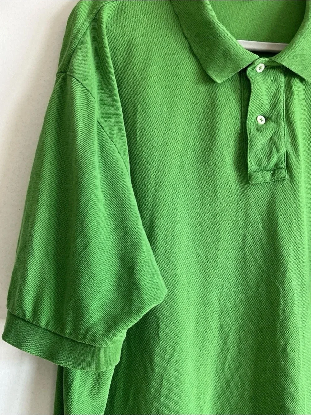 Polo by Ralph Lauren Vintage late 90s Y2K Men’s XXL Classic Lime Green Polo FLAW